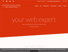 Tablet Screenshot of expertaevolution.com